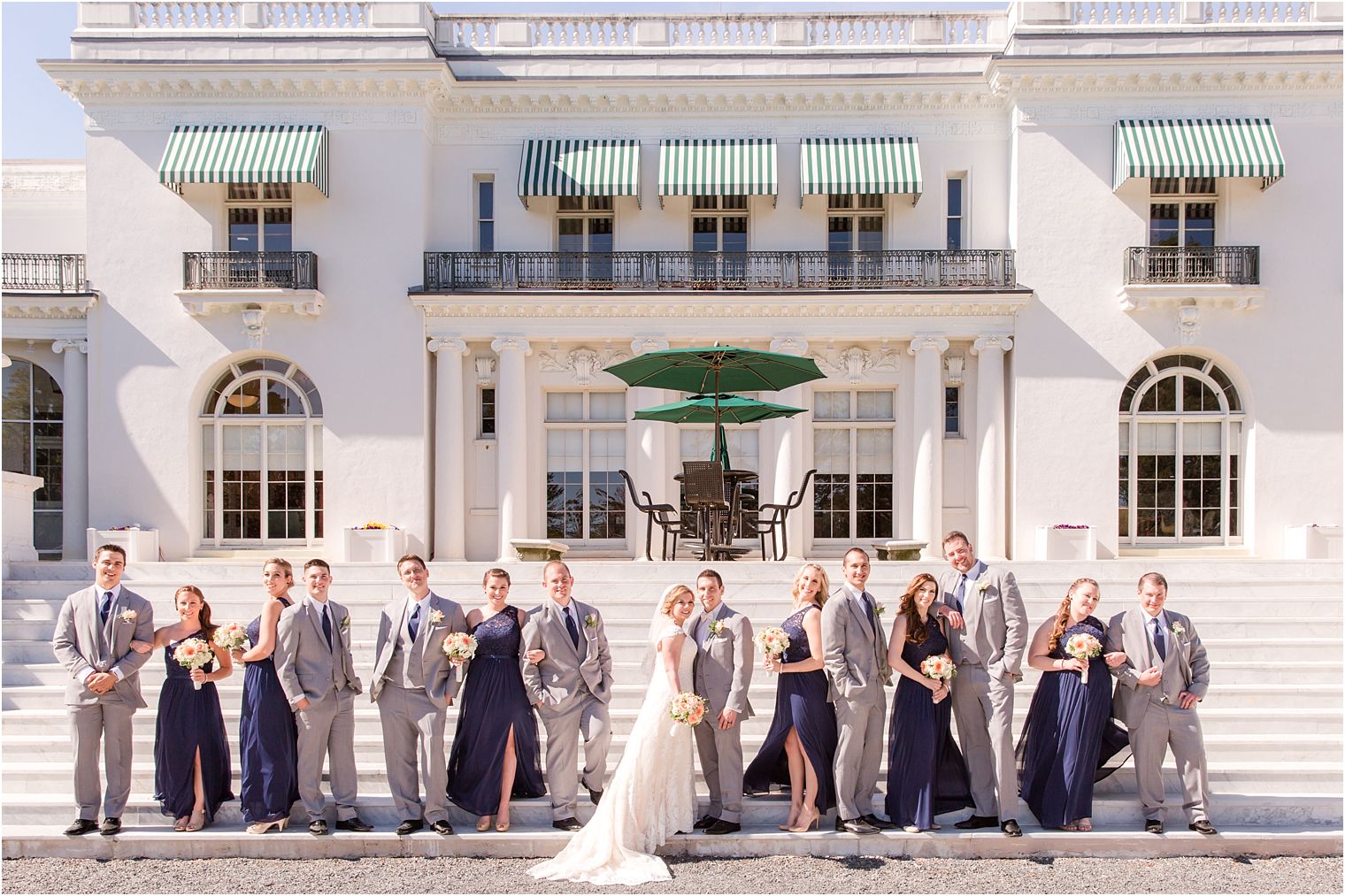 Monmouth University bridal party photo