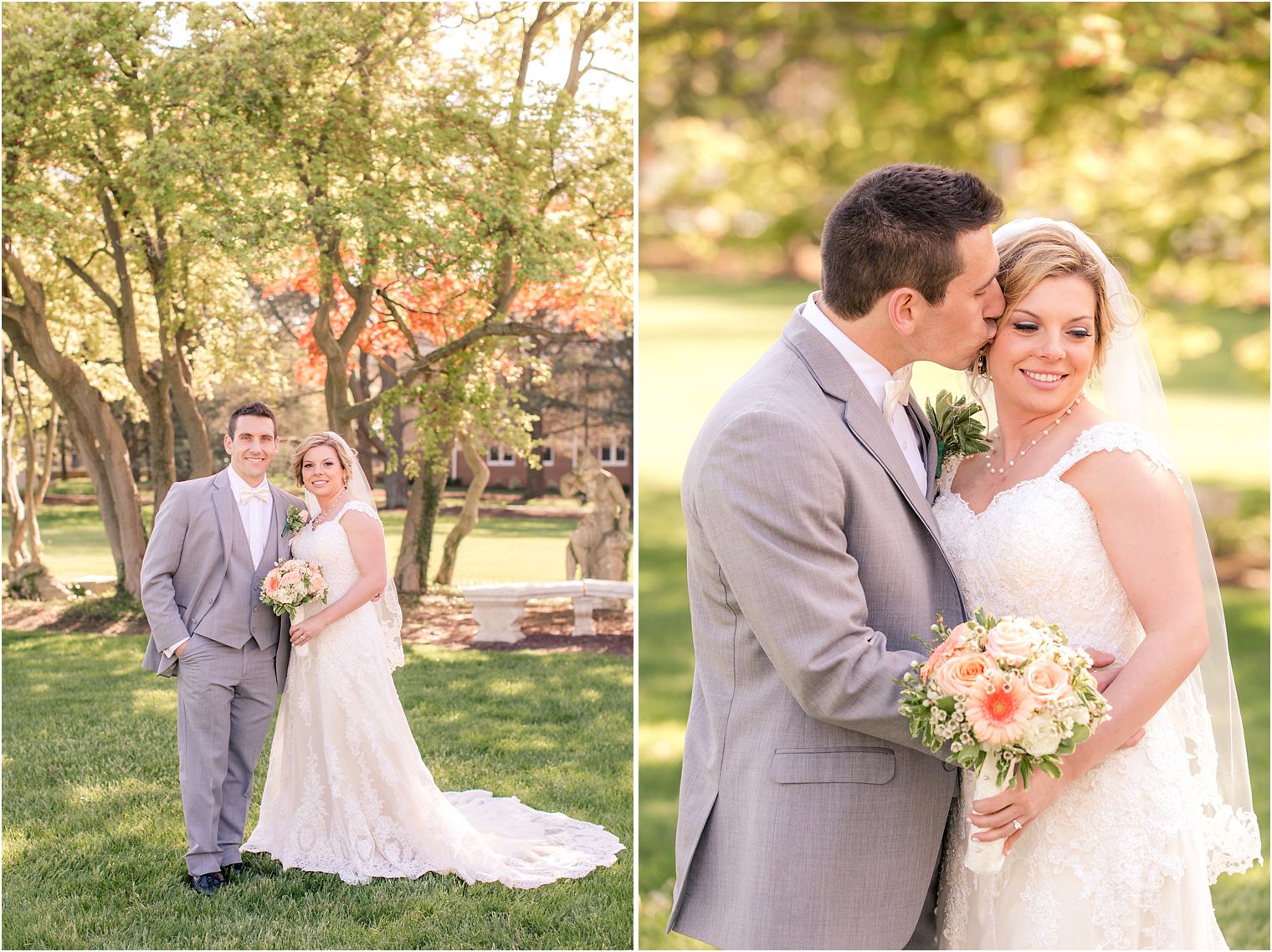 Monmouth University Bride and Groom Portraits