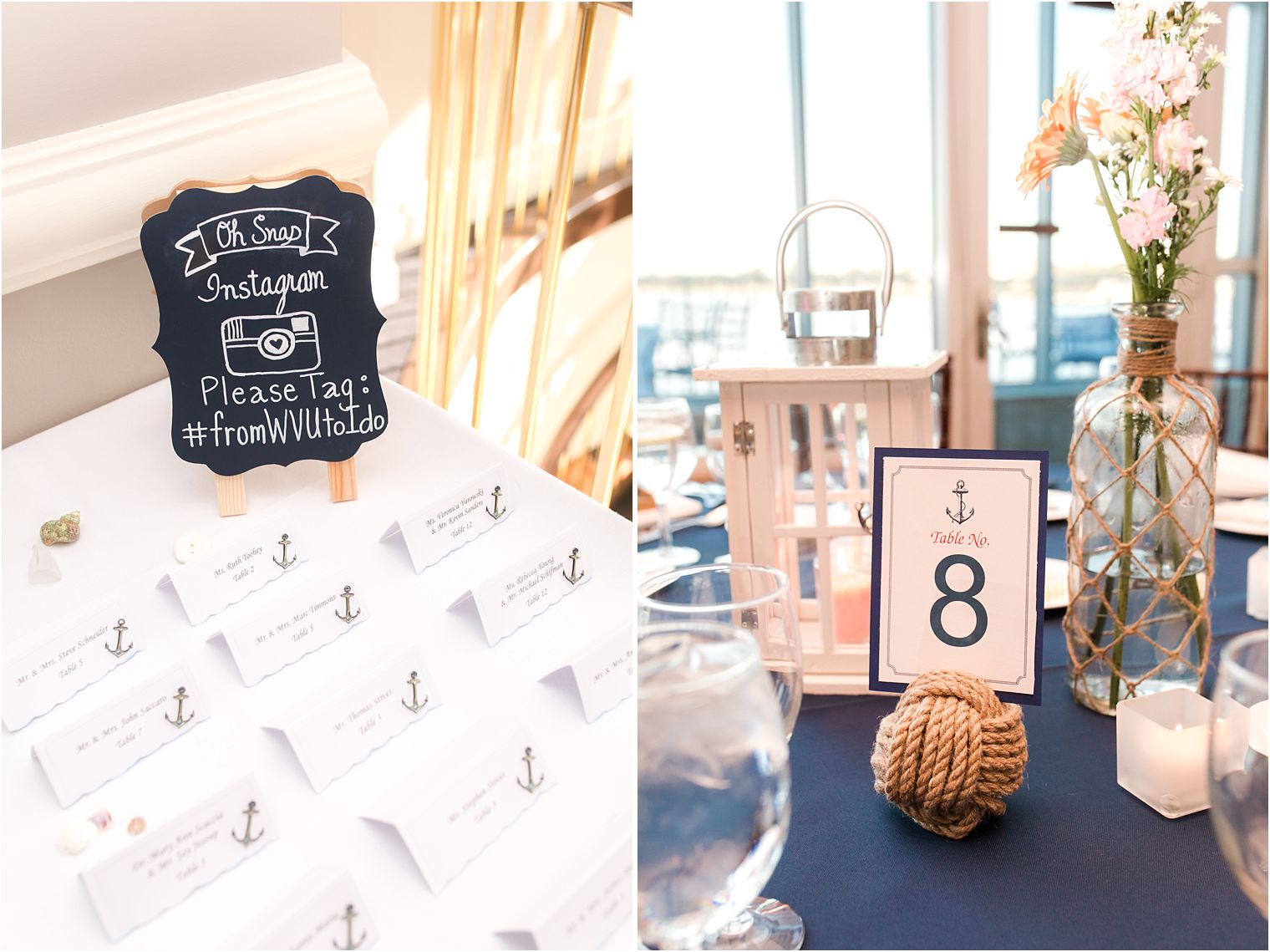 Nautical-themed wedding