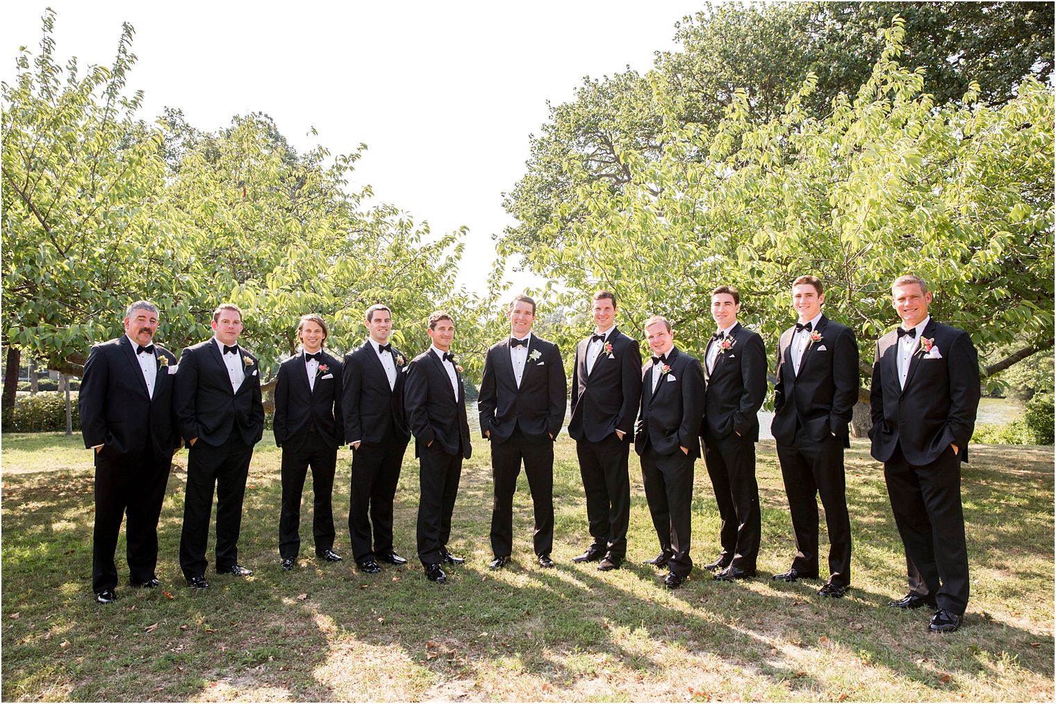 Black tie NJ wedding