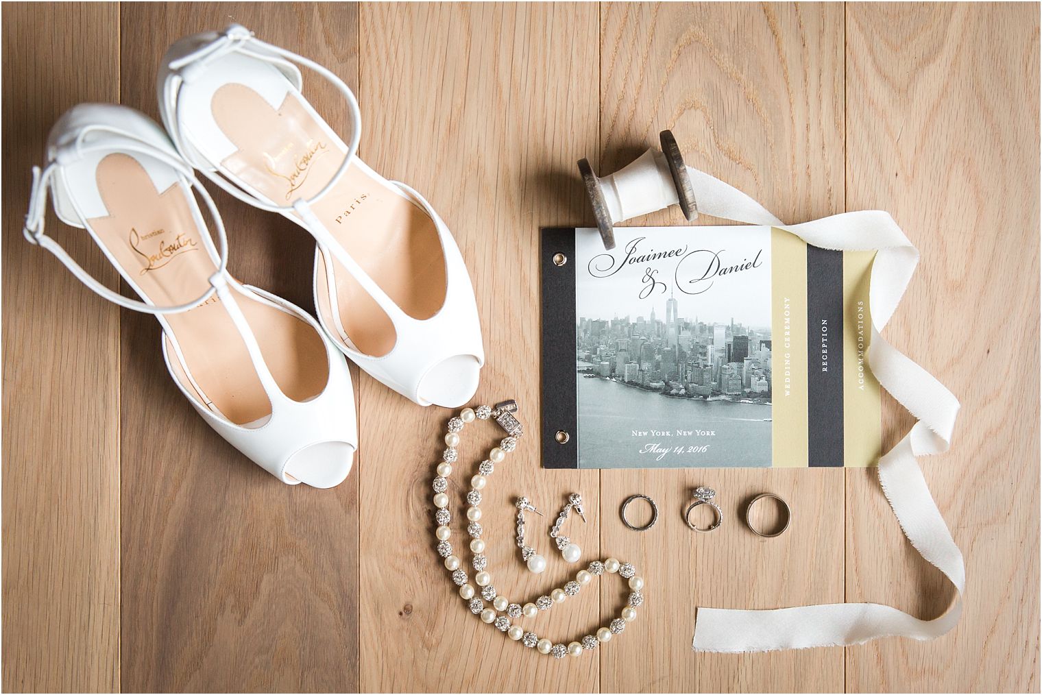 Louboutin bridal shoes