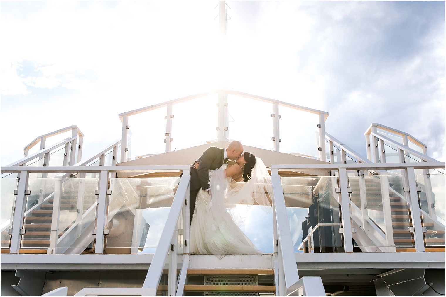 Hornblower Infinity Wedding Photo