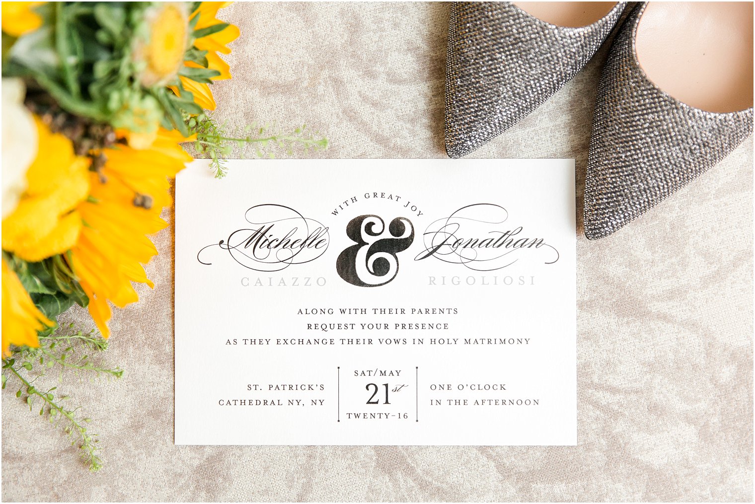 NYC Wedding Invitation