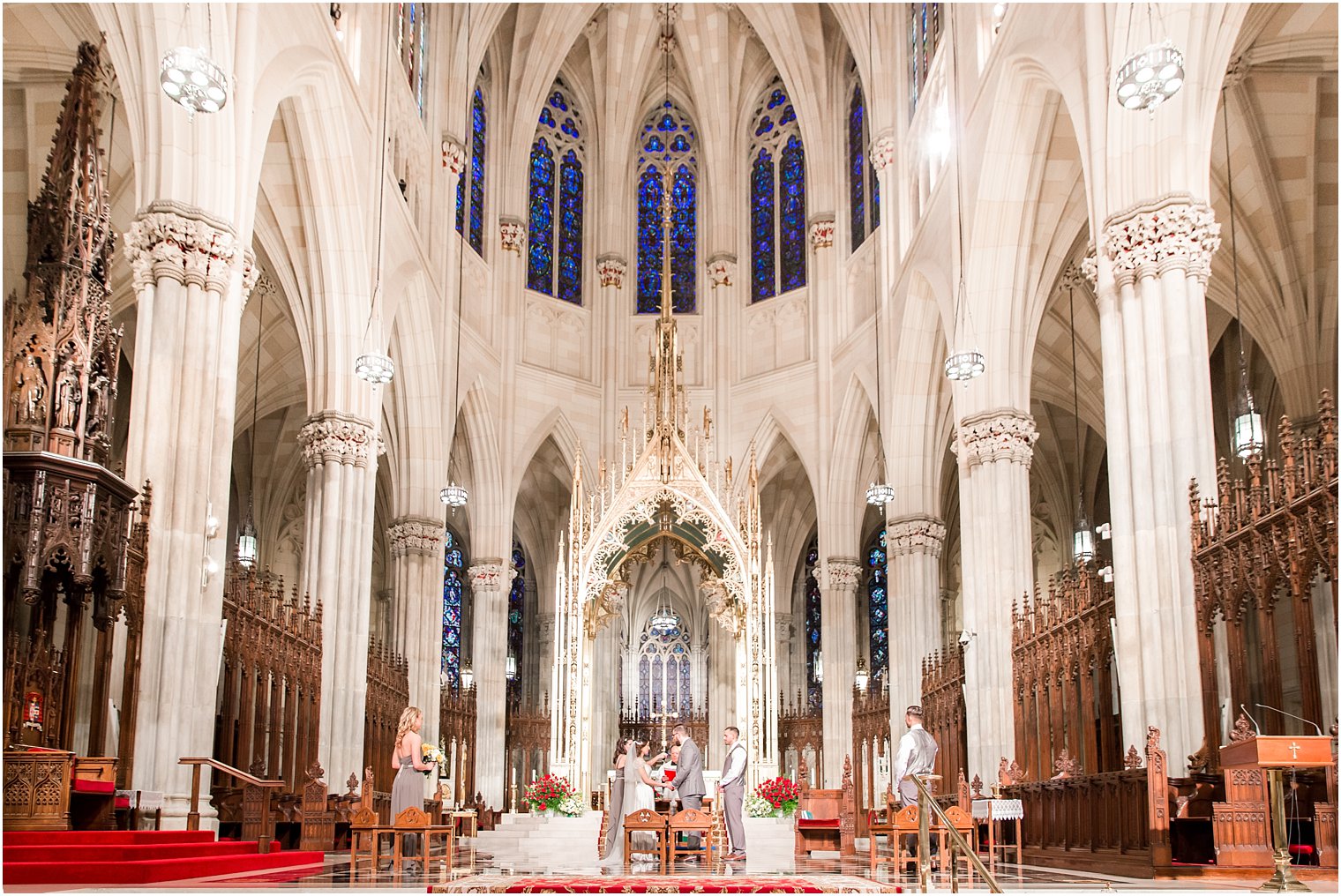 St. Patrick's Cathedral Wedding Ceremony