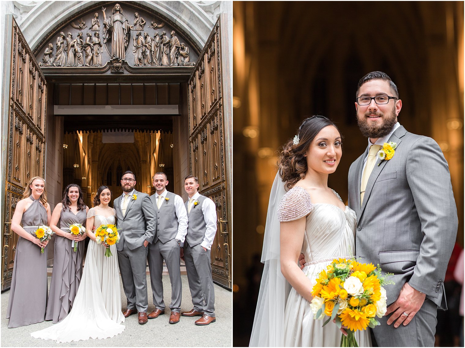 St. Patrick's Cathedral Wedding Portraits