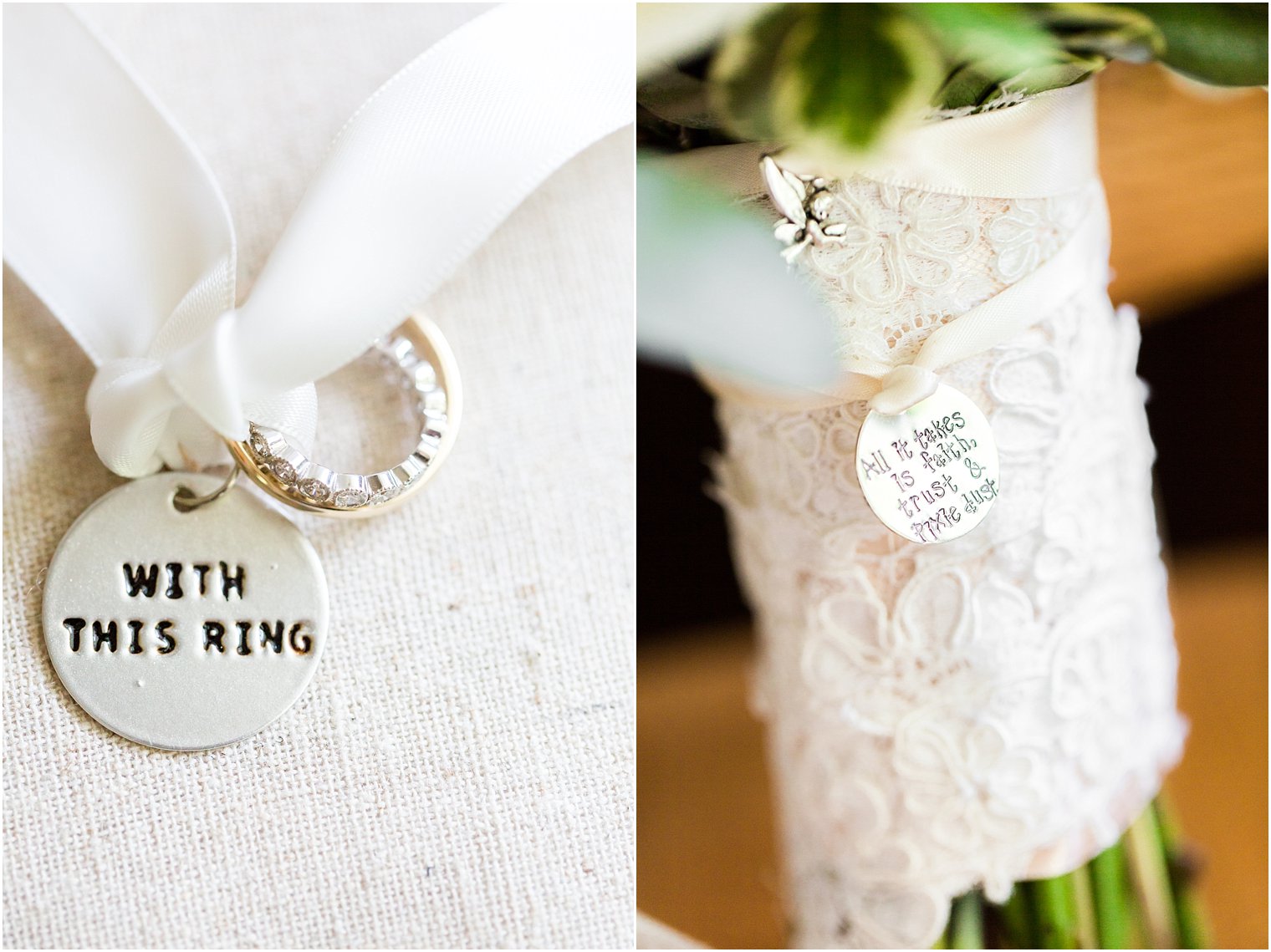 Wedding day charms