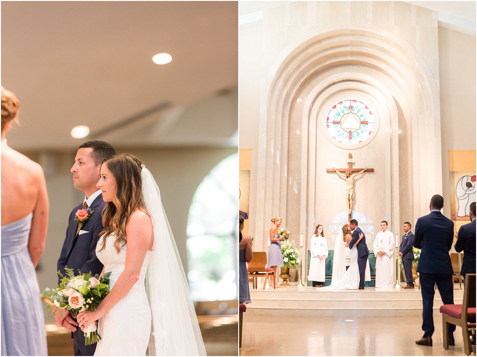 St. Robert Bellarmine Catholic wedding ceremony