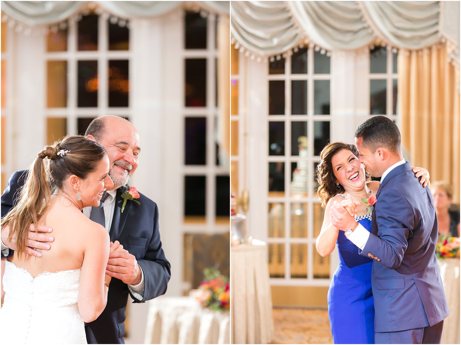 Wedding reception parent dances