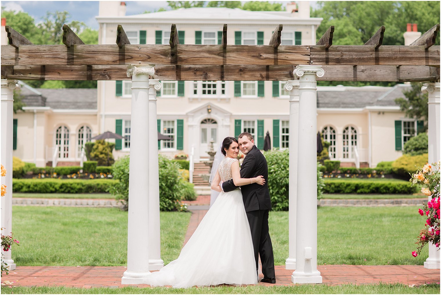 Pen Ryn Mansion Wedding Portrait