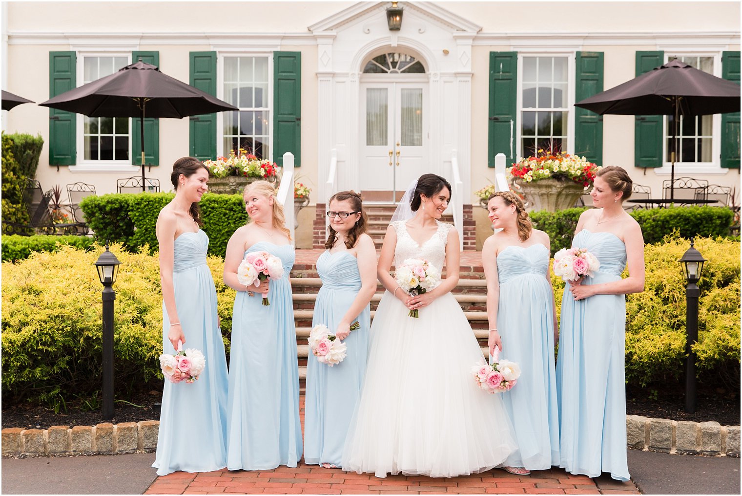 Bridesmaids photo at Pen Ryn