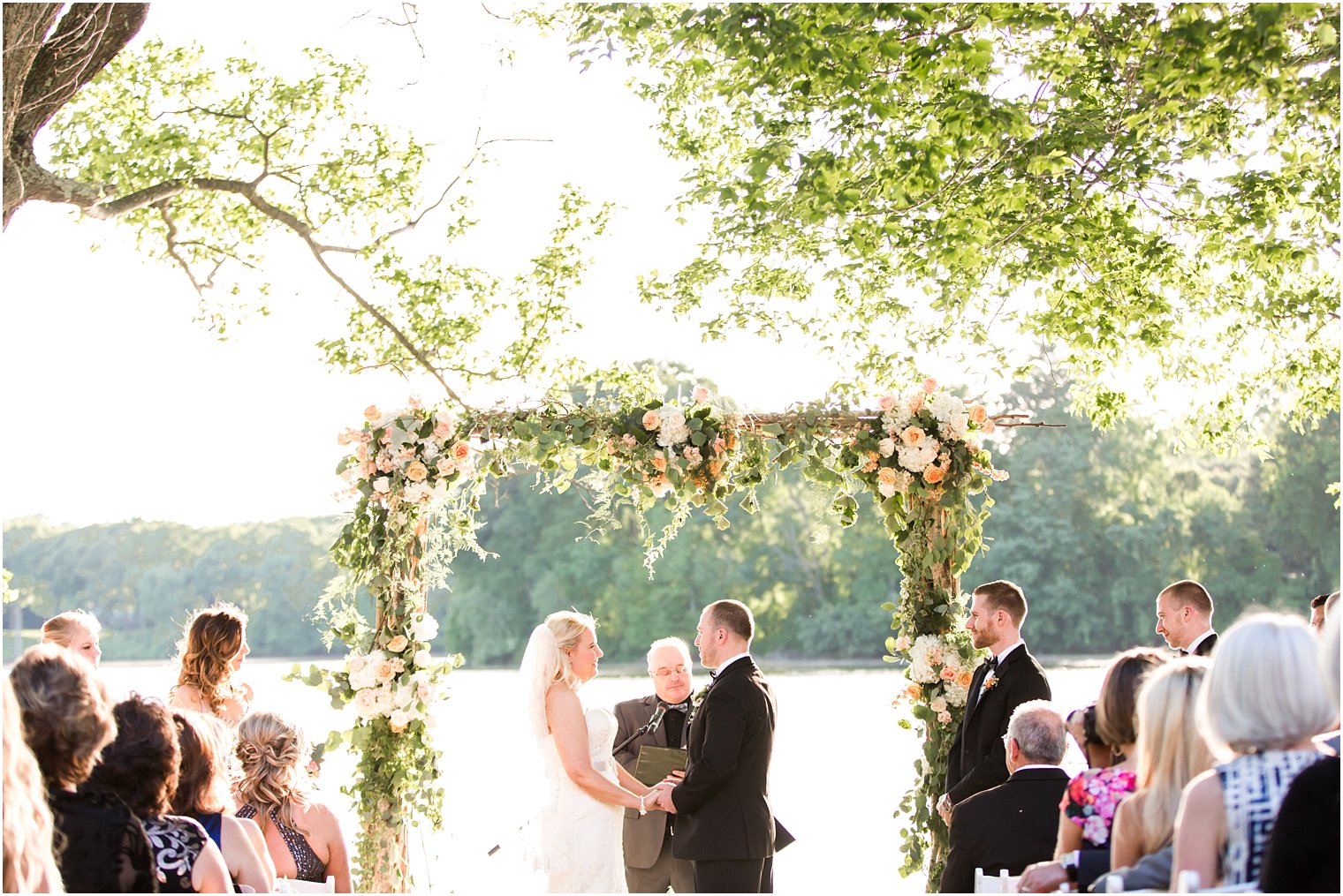Florals for outdoor ceremony