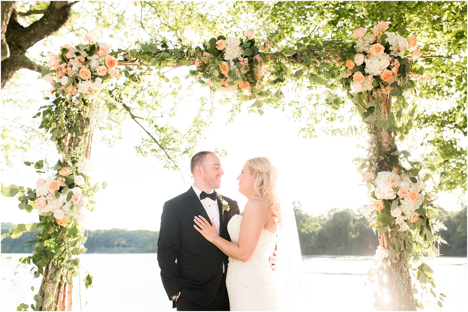 Wedding portrait at Indian Trail Club