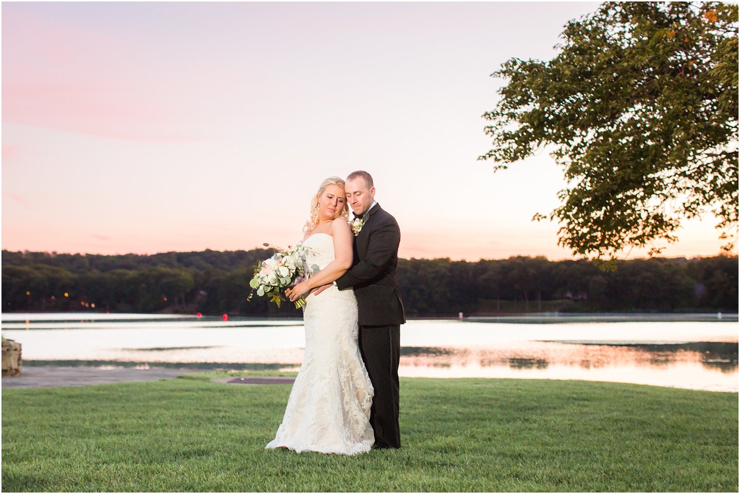 Sunset portrait at Franklin Lakes