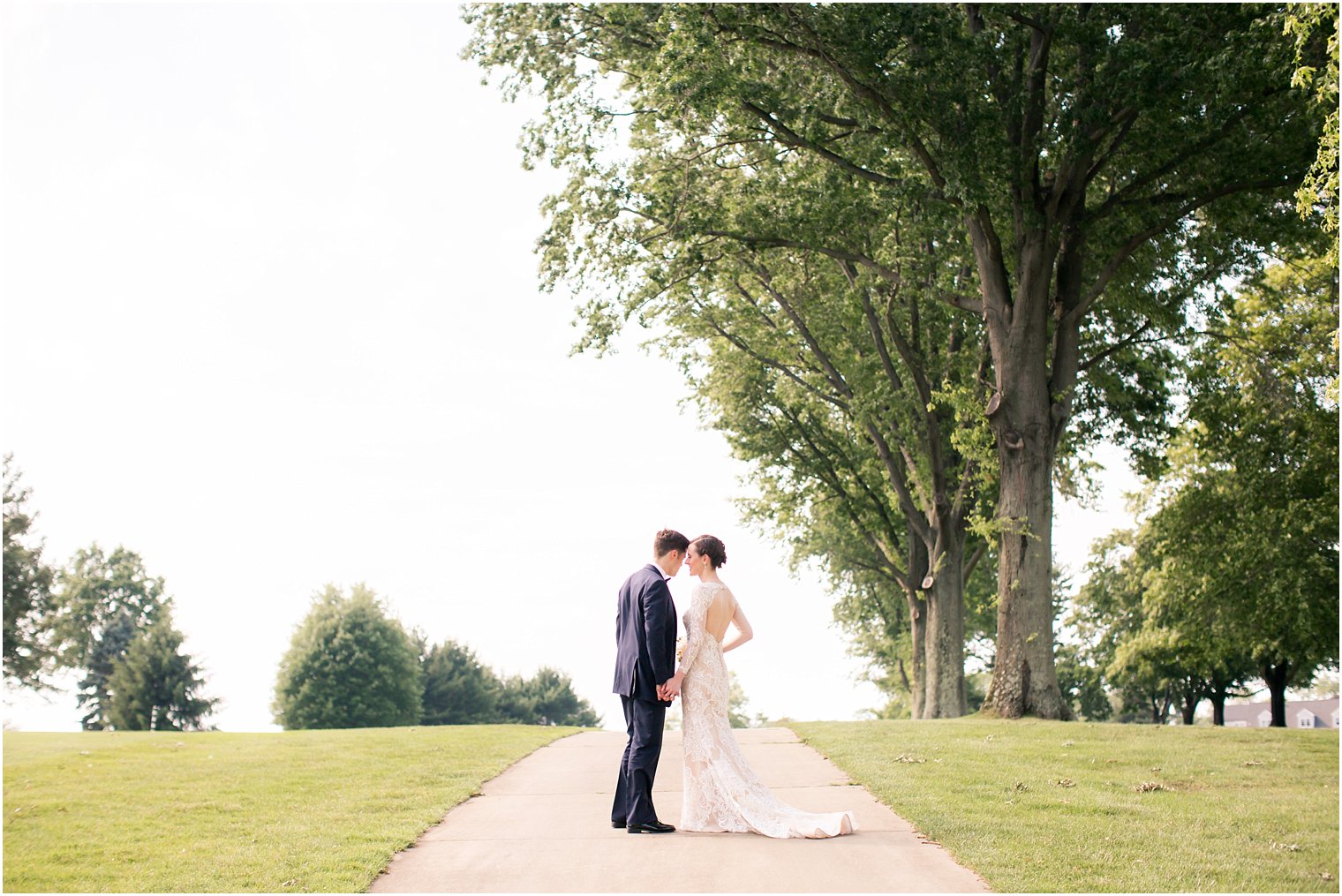 Bride and groom portraits