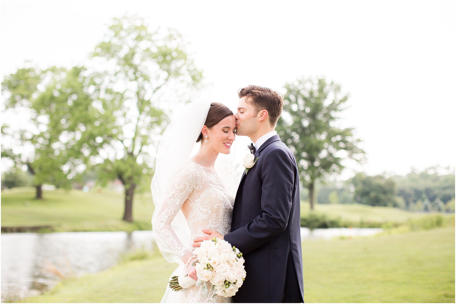 Forehead kiss