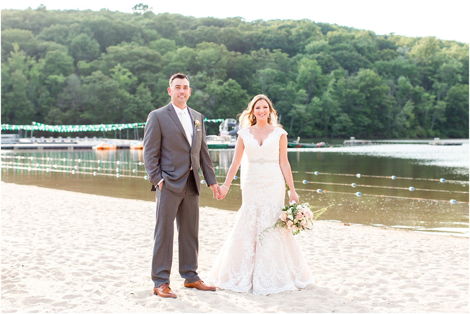 Bride and groom portrait