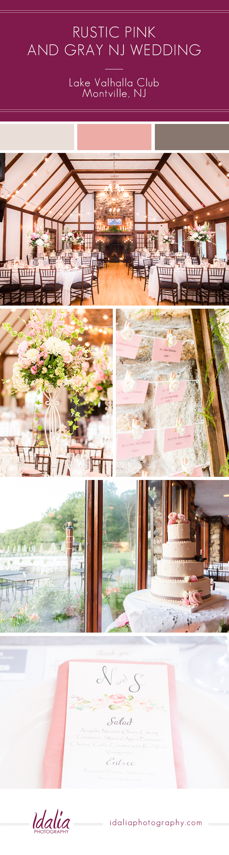 Lake Valhalla Club Wedding Reception Ideas | Montville, NJ | Photo by Idalia Photography