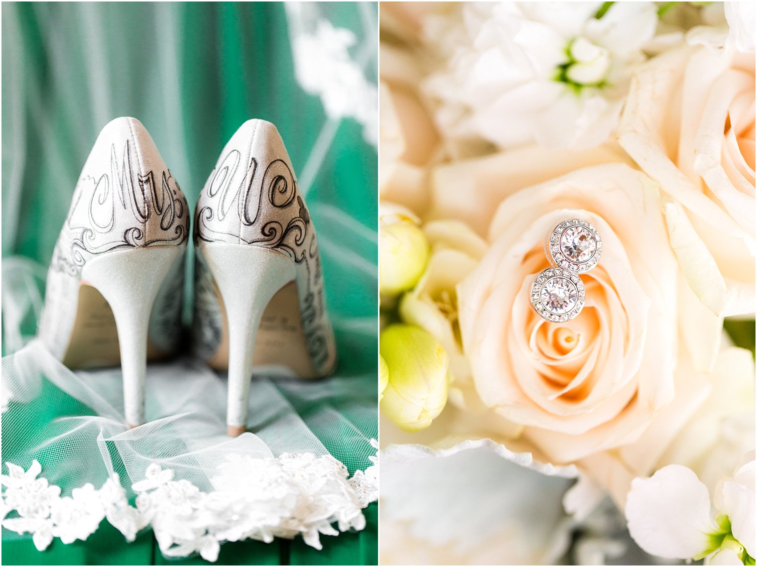 Custom wedding shoes