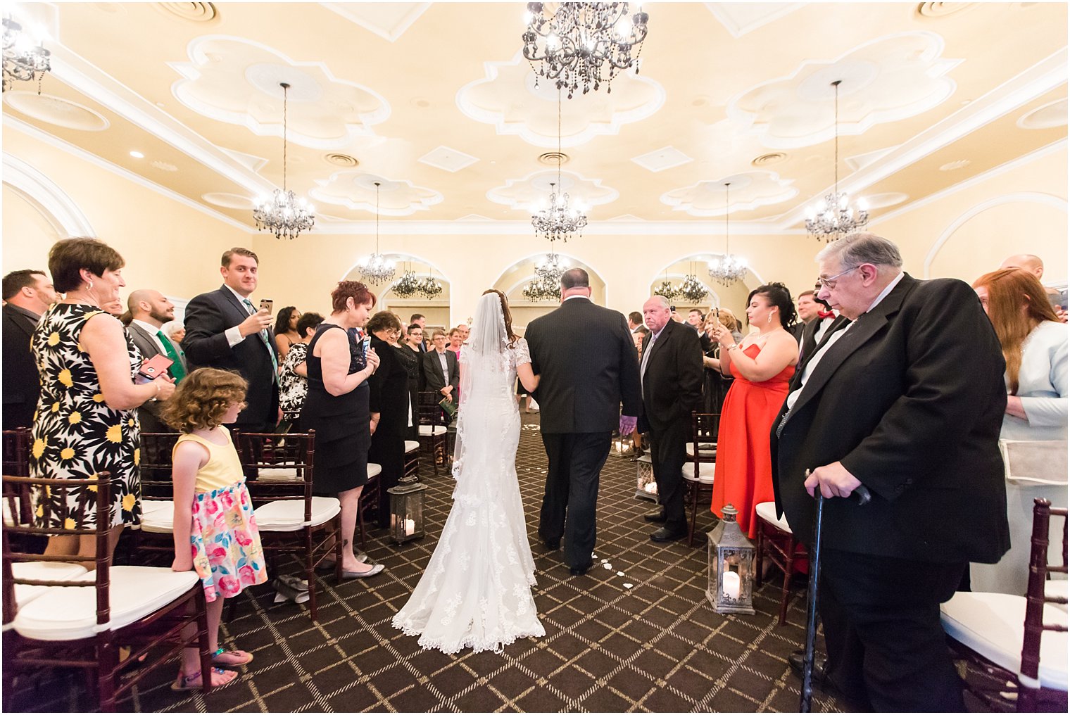 Berkeley Oceanfront Hotel Wedding Processional Photo