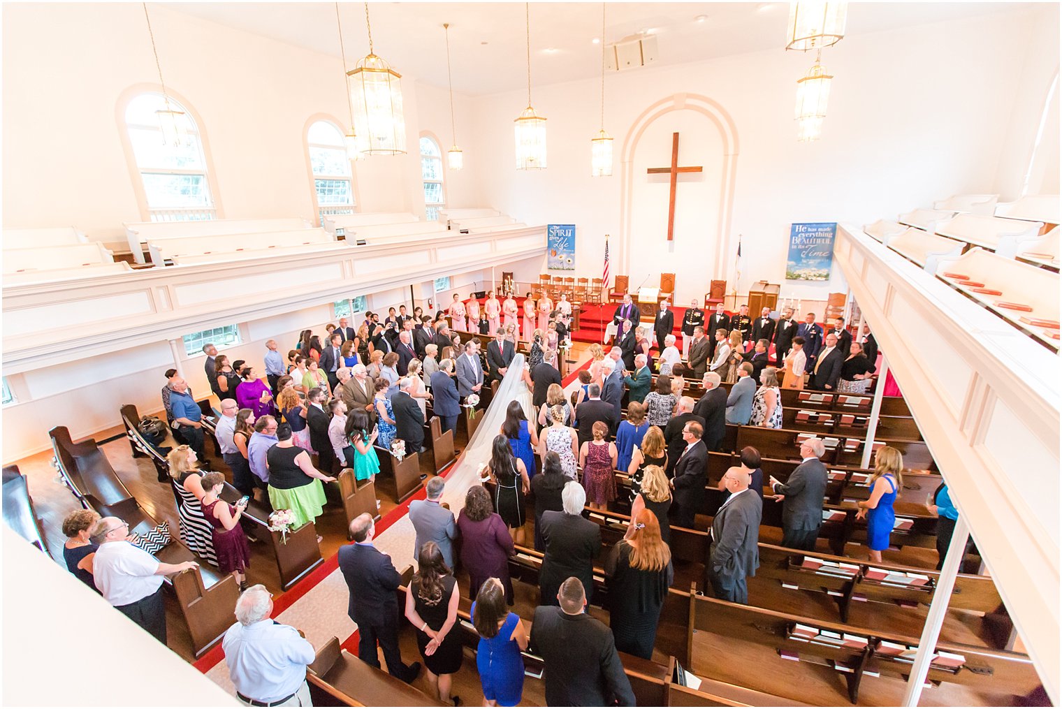 Wedding Ceremony at Readington Reformed Church