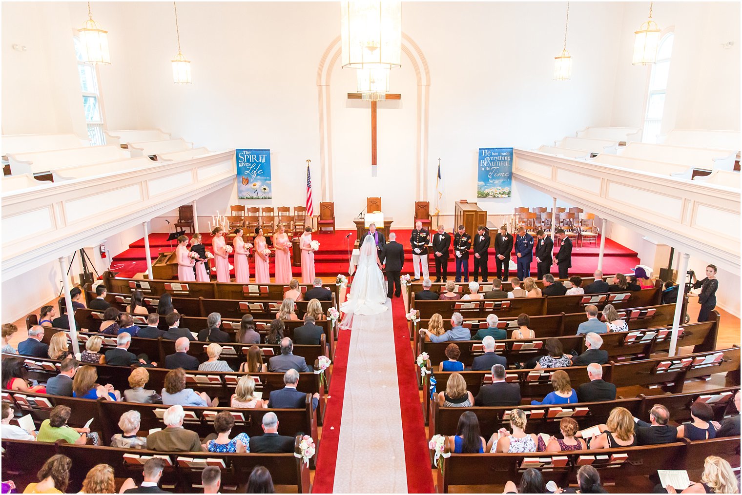 Readington Reformed Church Wedding Ceremony