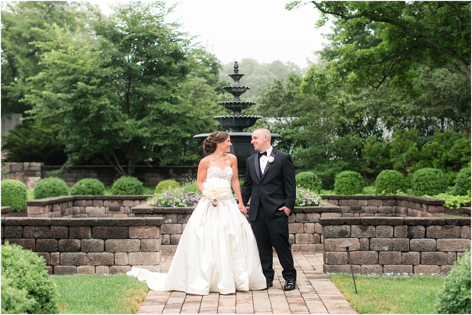 Bride and groom photo at The Farmhouse at the Grand Colonial