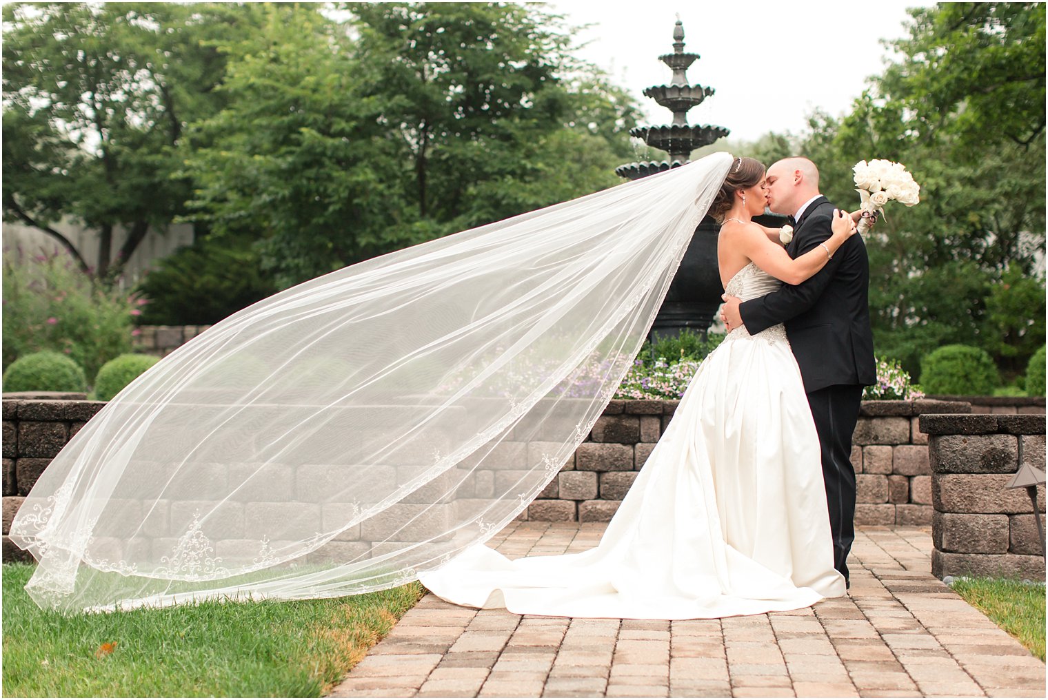 Bride and groom portrait