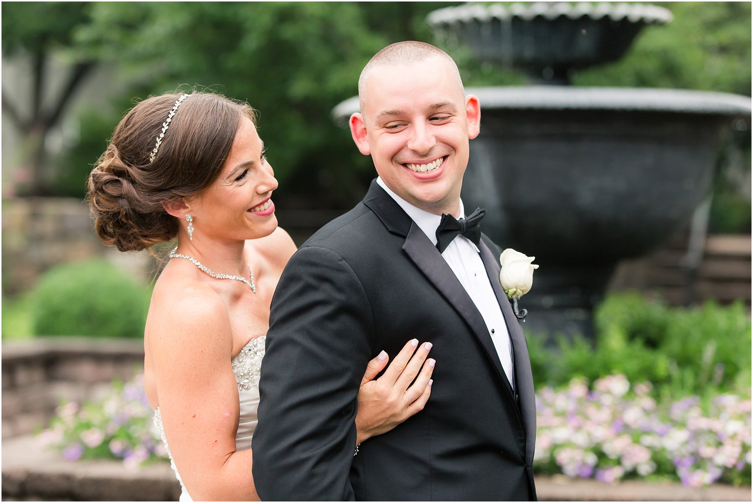 Bride and groom classic photo