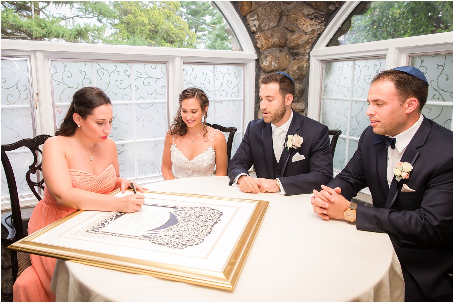 Ketubah signing