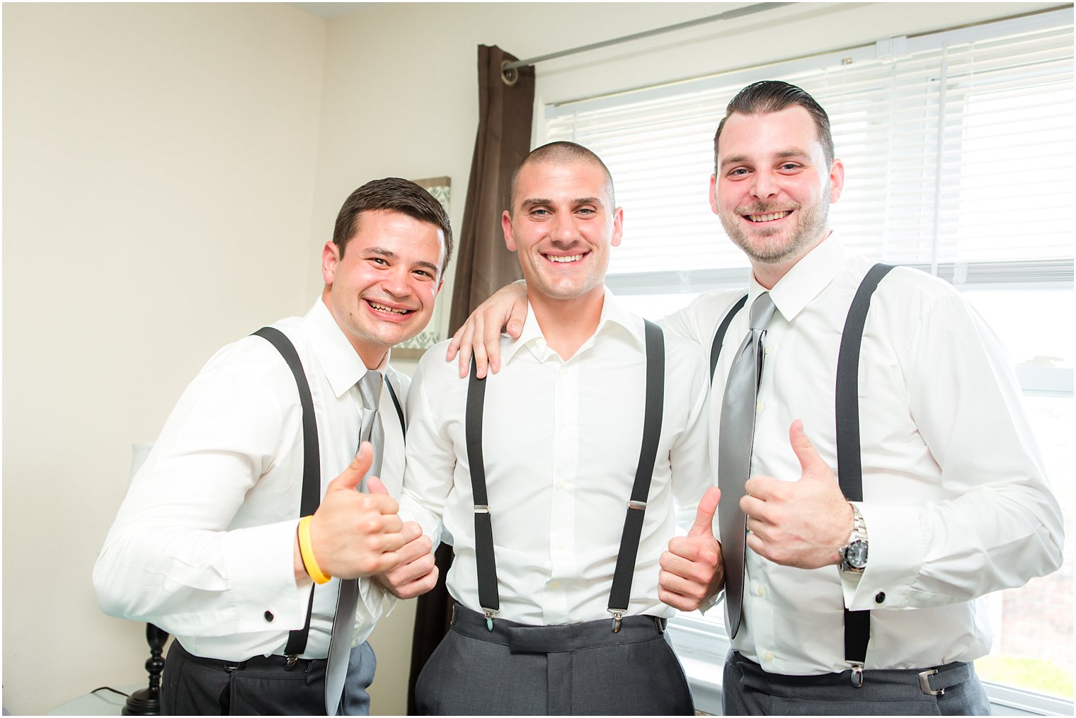 Groom and groomsmen