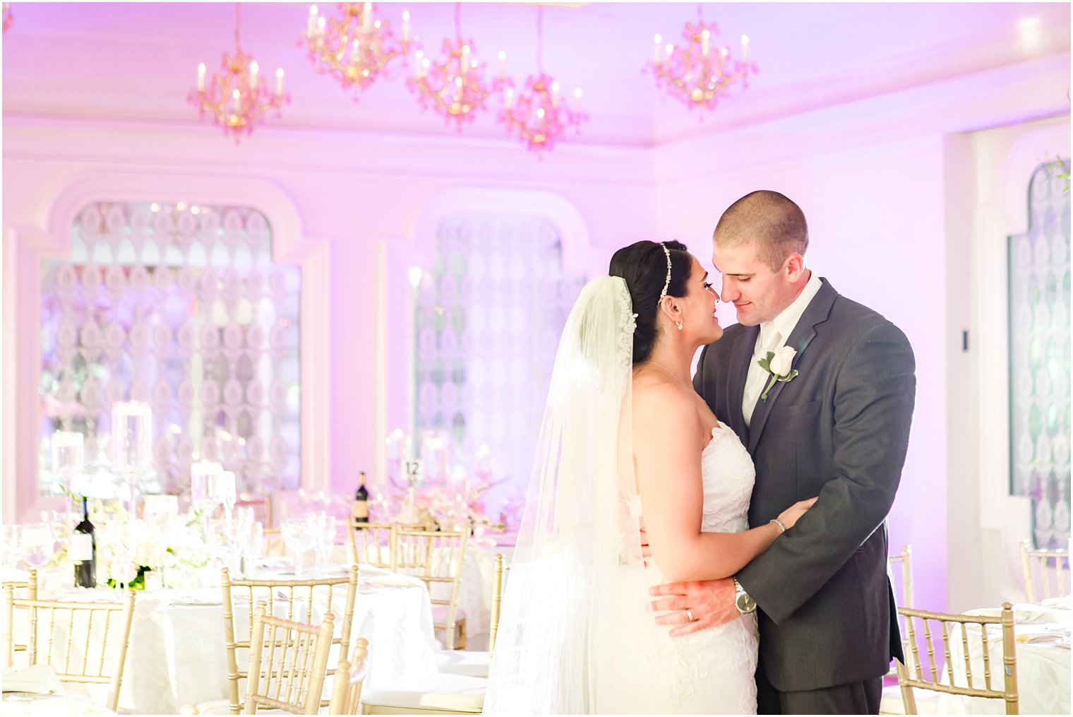 Bride and groom portrait