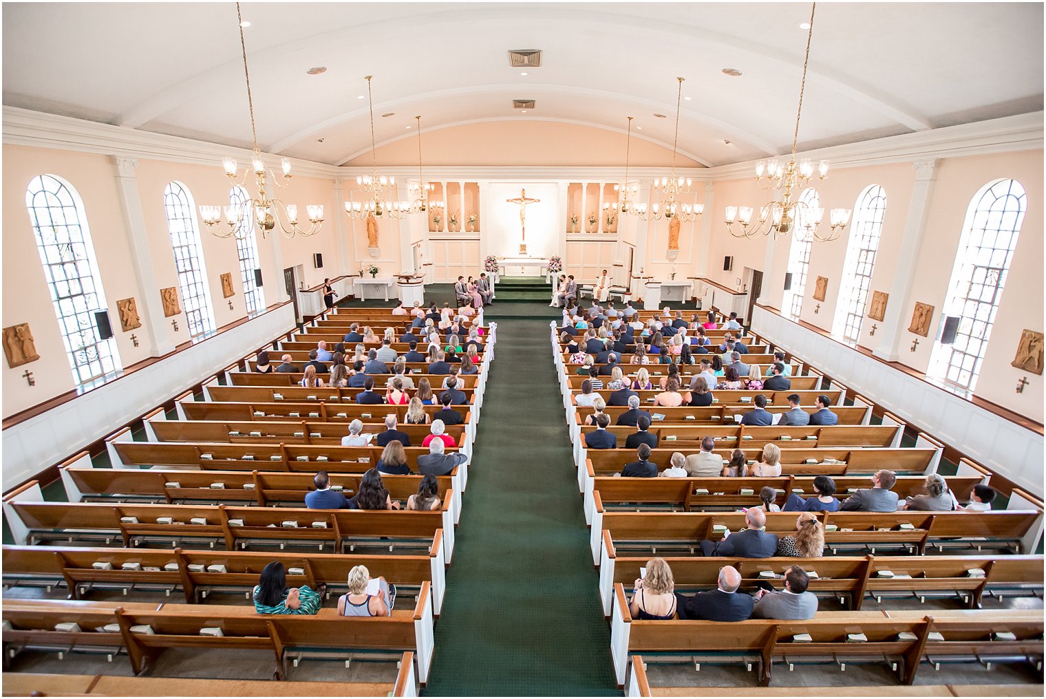 The Church of Saint James Wedding Ceremony