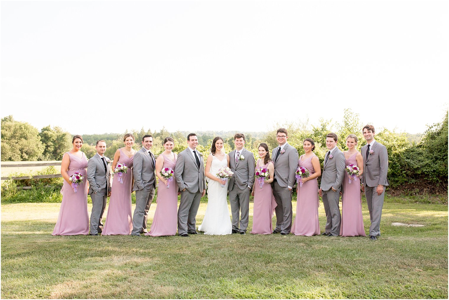 Bridesmaid dresses in Quartz