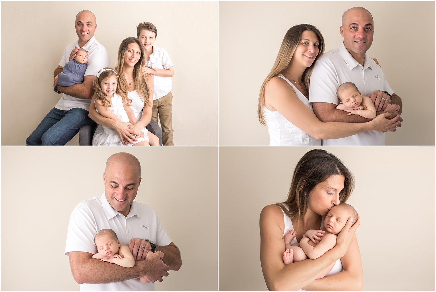 Newborn and family photos in NJ Newborn Studio