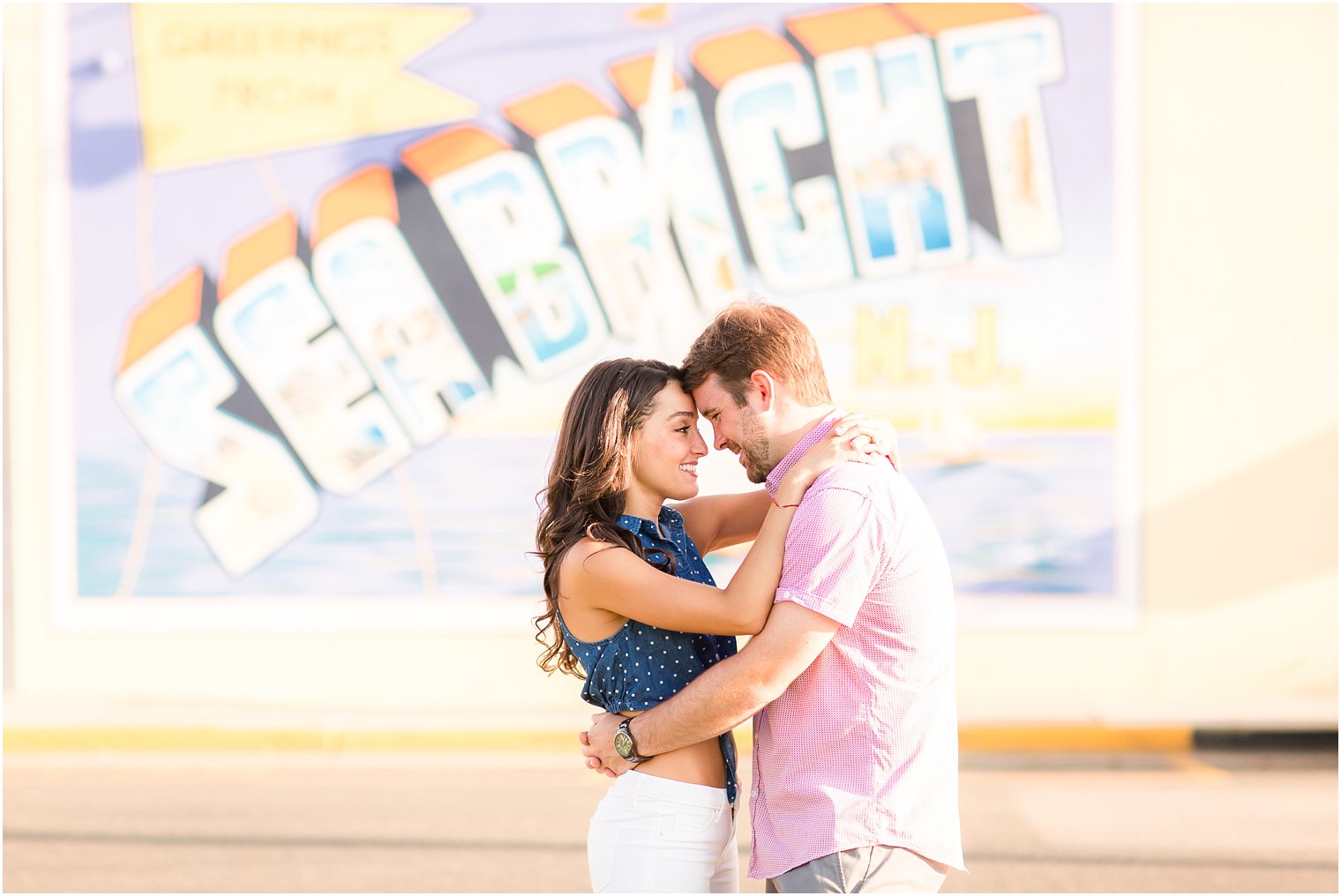 Sea Bright engagement photos