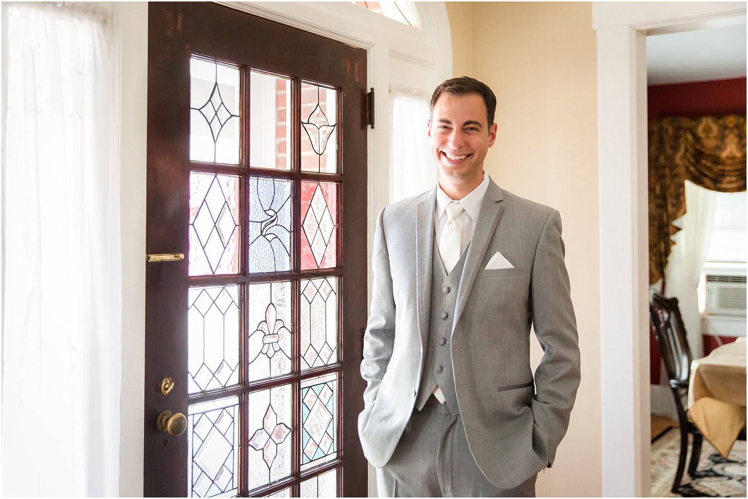 Groom portrait