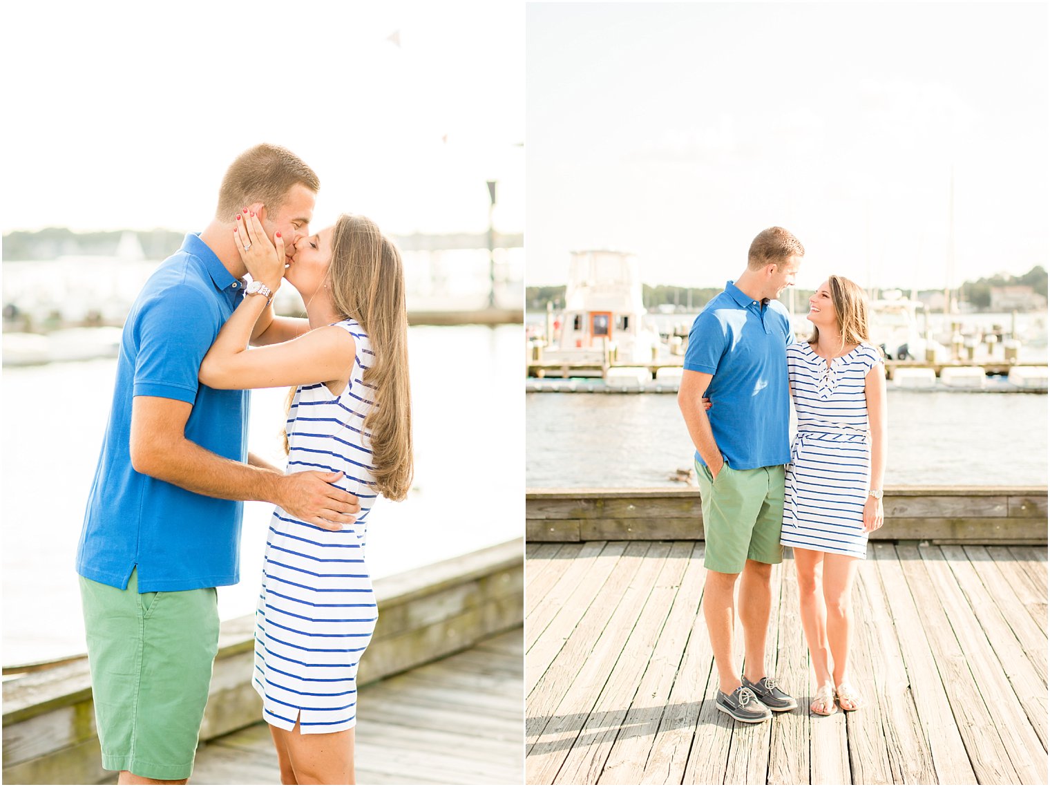 Nautical themed engagement session