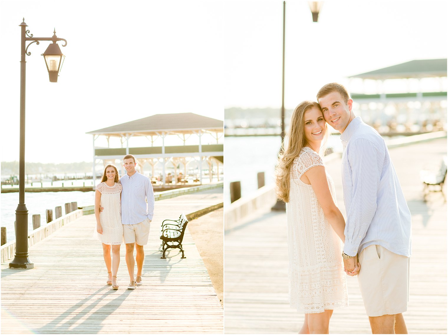 Island Heights NJ Boardwalk engagement