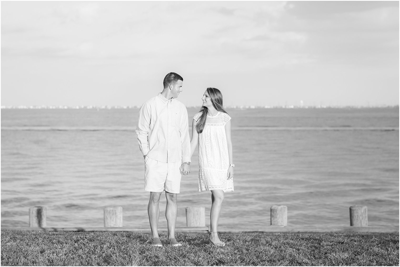 Island Heights NJ Engagement on the bay
