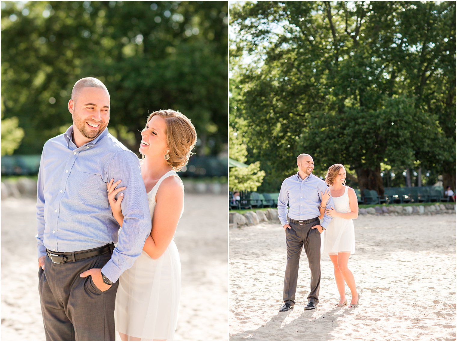 Happy couple at Lake Valhalla