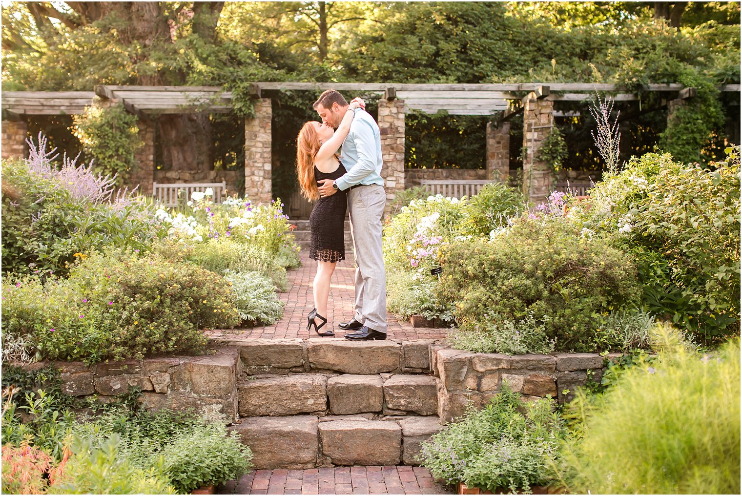 Romantic NJ Engagement Photo Location