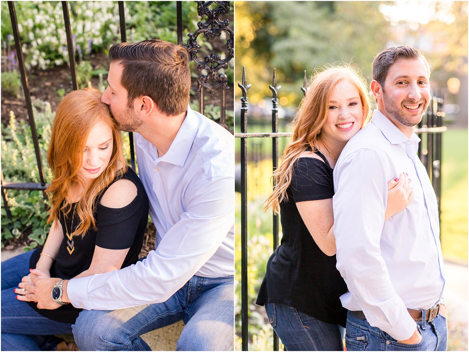 Summer engagement session in Morris County, NJ