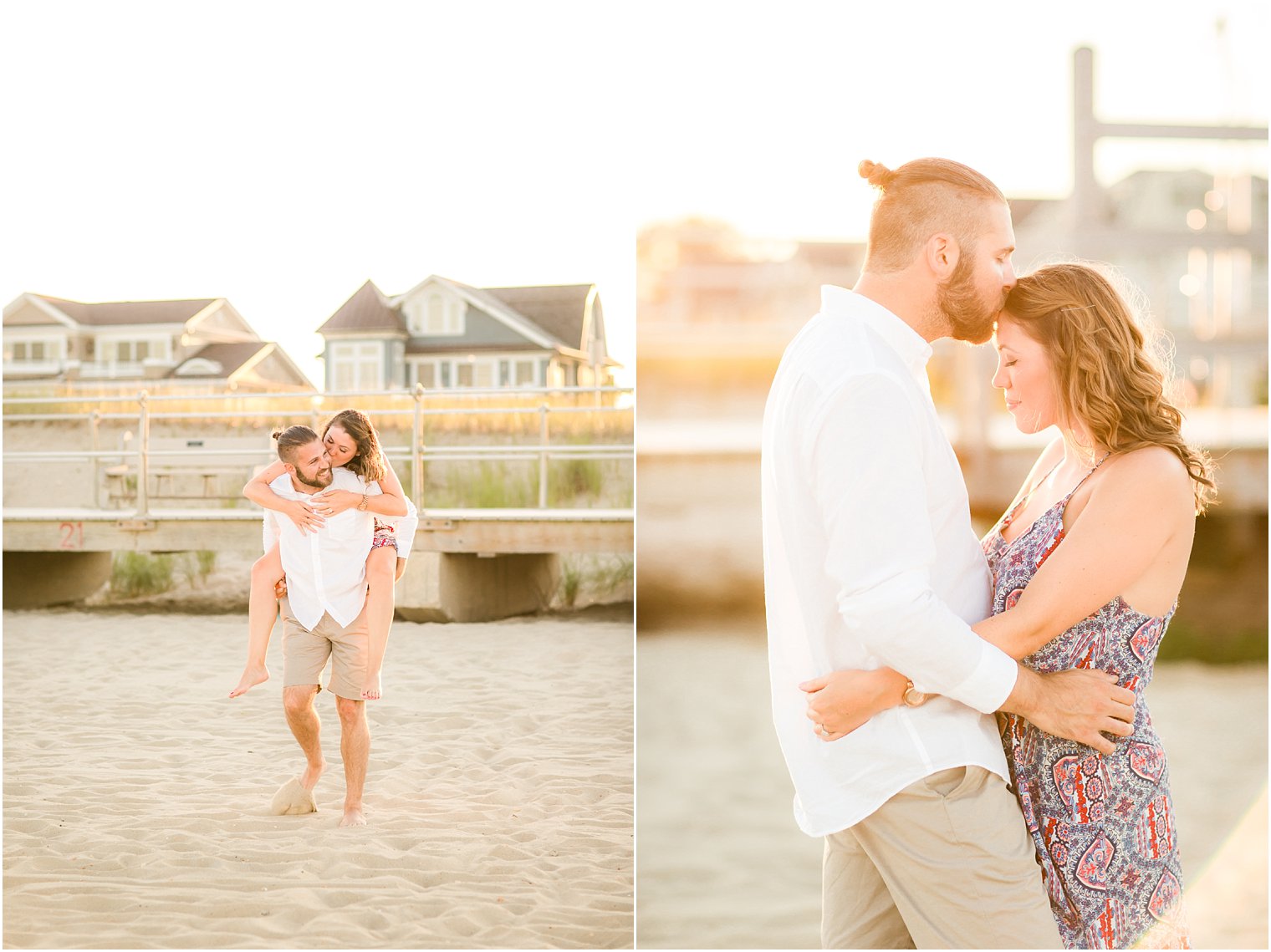 Spring Lake NJ Beach Engagement Photos