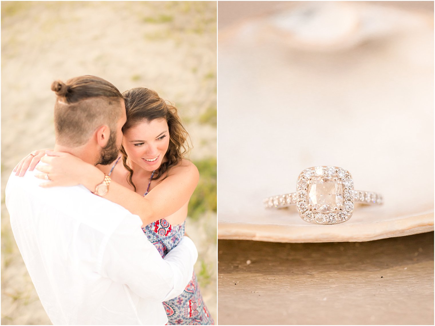 Spring Lake NJ Beach Engagement Photos