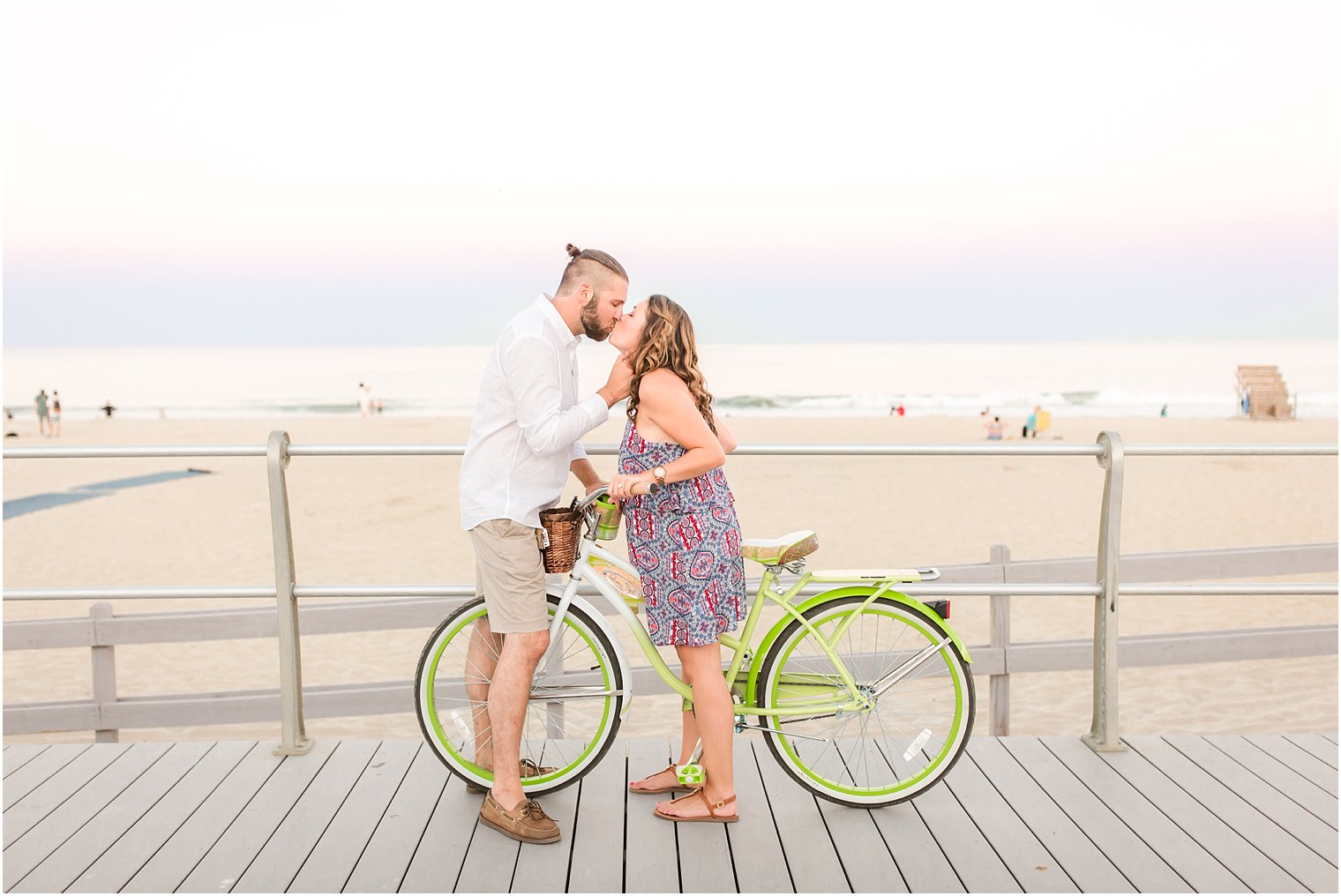 Spring Lake NJ Beach Engagement Photos