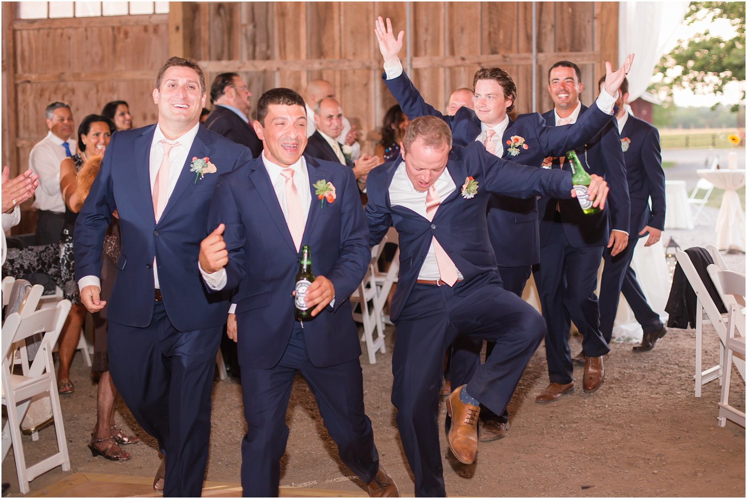 Groomsman Reception Entrance