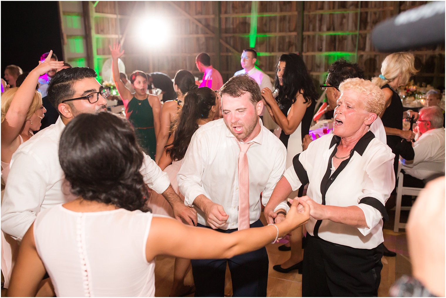 Dancing at reception