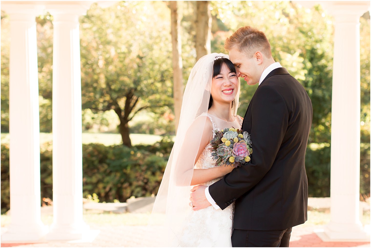 Bride and groom photos at Hurd Park