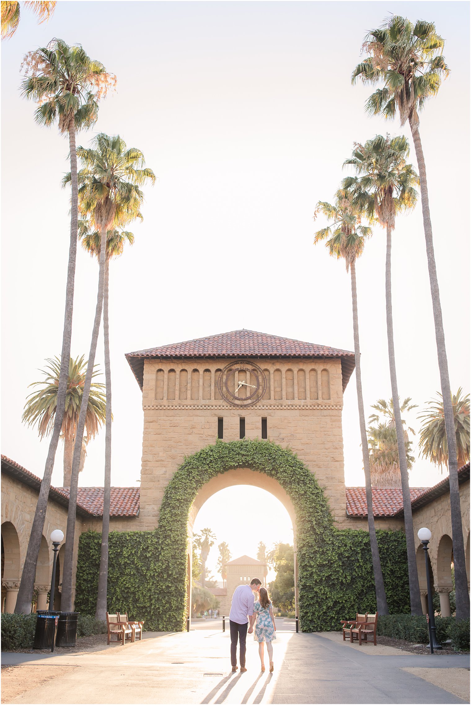 Engagement session at Stanford University