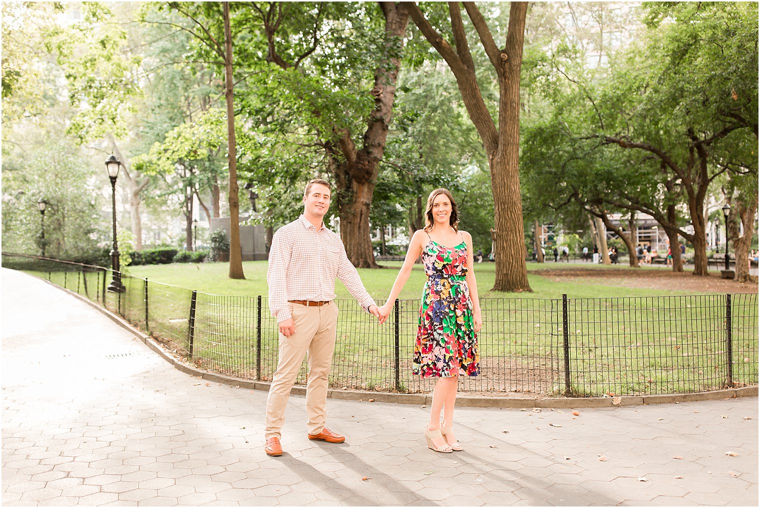 Madison Square Park Engagement Photos